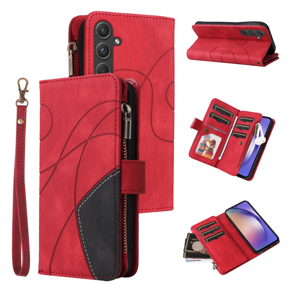 Pu Leather Wallet Case For Samsung Galaxy A55 5G With 939152713141