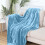 Flannel Throw Blanket Reversible Ultra Soft Microfiber 4