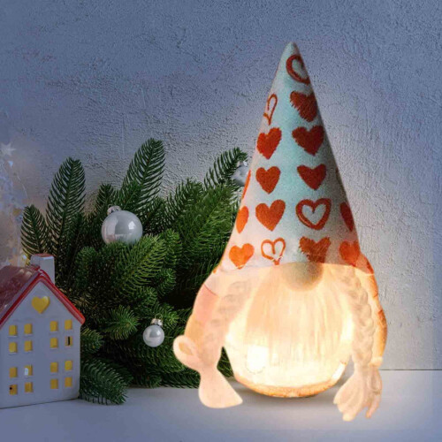 Valentine's Day Gnome Shelf Decor 1PC