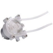 Pompa Fontana, Pompa Giardinaggio 6 V  Pompa Dosatrice DIY Testa Dosatrice Peristaltica per Acqua Analitica per Acquario/Laboratorio Chimico