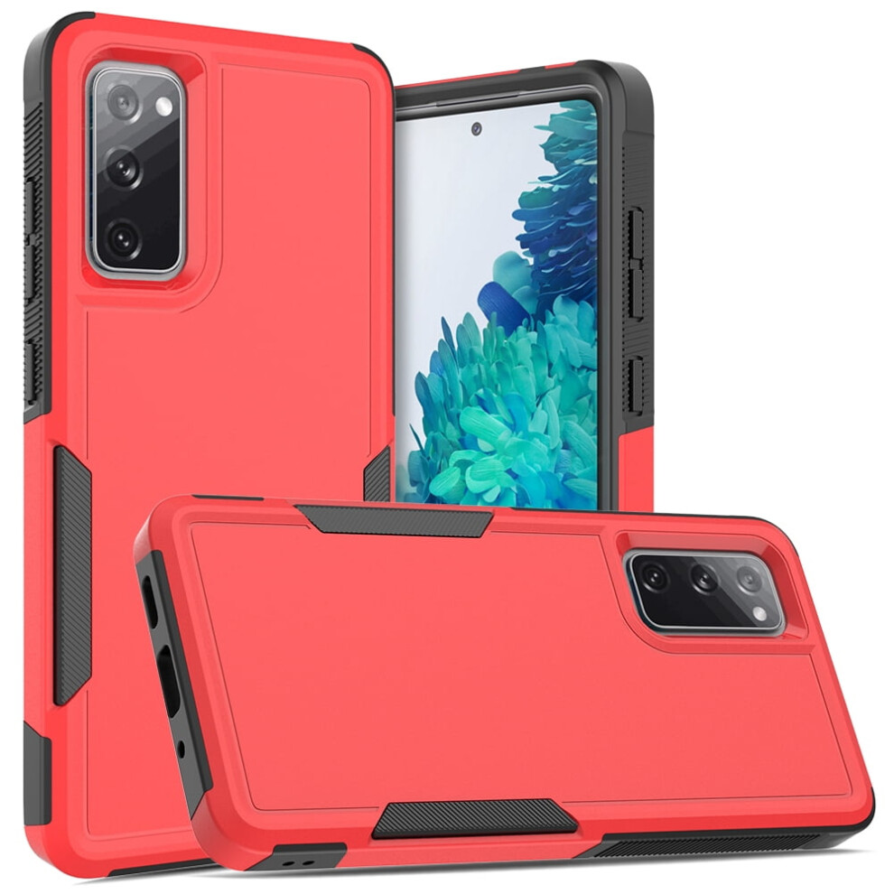 Defender Case For Samsung Galaxy S20 Fe 5G Â Rugged Red 974856080441