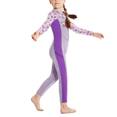 Kids Wetsuit 2mm Neoprene Front Zipper 1