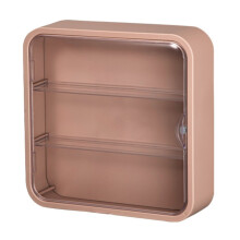 Bizhua Acryl Vitrinekast voor Minifiguren – Stapelbaar, Verstelbare Planken, Wandmontage of Tafelmontage, Geschikt voor Minifiguren