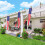 Patriotic Windsock Red White Blue Outdoor Decor 1 Pack 2