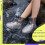 Waterproof Shoe Covers Unisex PVC 1 Pair 4
