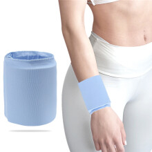 Protezione per il polso sportiva | Ghiaccio e calore | Tutore a compressione a doppio uso | Supporto solido per caldo e freddo | Lycra blu,