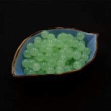 8mm Spacer Beads Craft Glass Loose Beads DIY Jewelry Making Imitation Jade Beads-21# light green-30pcs