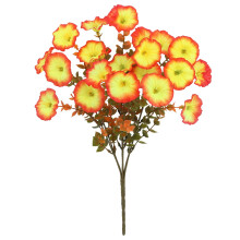2026 New 1Pc Artificial Morning Glory for Restaurant,Silk Morning Glory Eucalyptus Greenery Shrubs for Outside Garden Spring Decor