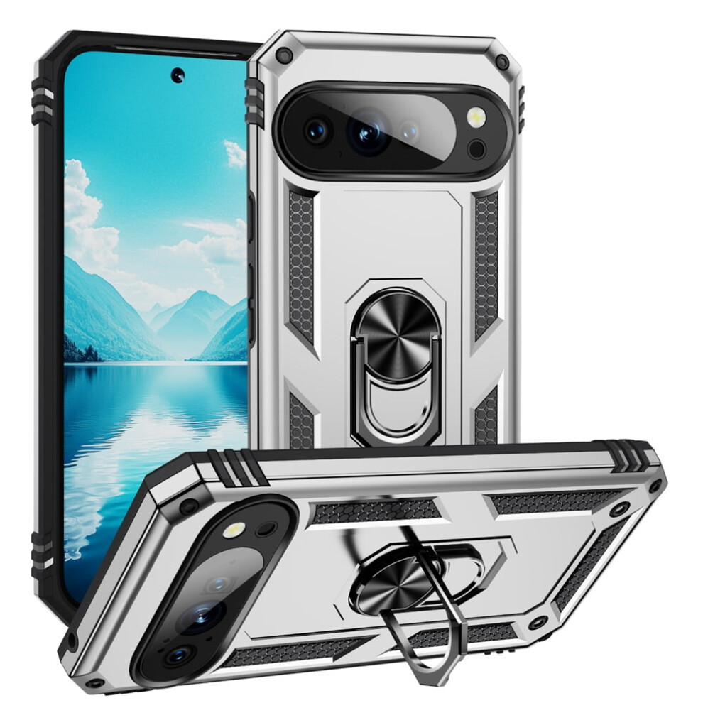 Google Pixel 10 Case Impact-Resistant Magnetic Kickstand 974856074945