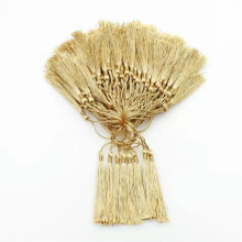 100 pompons à franges de 7,6 cm (3 pouces) pour loisirs créatifs, marque-pages, sacs, rideaux décoratifs - kaki - 100 pièces