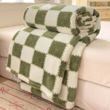 Déstockage de couvertures et plaids 30x40, couvertures de lit, plaids pour canapé, petits plaids doux et moelleux pour enfants et adultes, vert