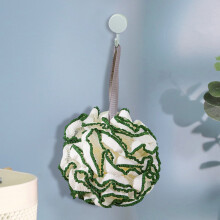 Lace Edges Bath, Double Layer Bath Sponge with Hook, Super Soft-Friendly, Multiple Colors, Abundant Froth, Easy to Dry, Holiday Gift