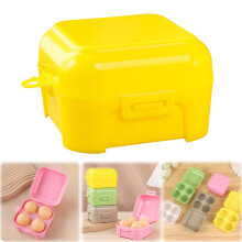 Portable Camping Carrier For 4 Eggs Case Box Kitchen Convenient Container Egg Storage Box Container Hiking Outdoor Kitchen Tools