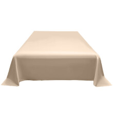 Ensemble de draps Queen en soie luxueuse, couleur unie, facile d'entretien et lavable.
