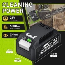 24V 6.5Ah Lithium-ion Battery for Lawn Mower Trimmer Blower