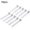 Silicone Cable Management Tape Transparent 10 pcs 1