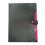 A4 Plastic Expanding Hanging Folder with Colored Tabs 1