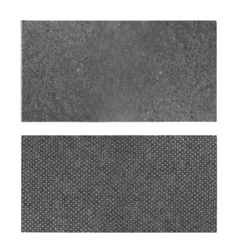 Σκούρο γκρι αντιολισθητικό gaming mouse pad (11,8x23,6"), ανθεκτική επιφάνεια από τσόχα, βάση