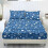Twin Sheet Set Soft Cooling Polyester Blue Star Pink Heart 1