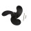 Black Marine Outboard Propeller for Mercury 3.5/2.5HP 1