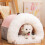 Dog House Indoor Foldable Soft Kennel Bed for Small Medium 1