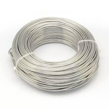 Aluminum Wire Jewelry Beading Craft 500g Light Grey 0.8mm