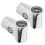 2Pcs Closet Rod Bracket T-shaped for Pipe Connection and Drying Racks 7