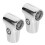 2Pcs Closet Rod Bracket T-shaped for Pipe Connection and Drying Racks 4