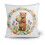 Easter Eggs Pillow Covers Spring Rabbit Tulip Design 18x18 1