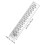 Linear Shower Drain Strainer Set Silver 2 Pieces 5