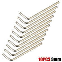 High Quality Brand New Home Wrench Hand Tools Hex Wrench Hexagon Wrench Optional Silver Small 10pcs Key Wrench