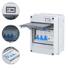 Small Breaker Box with Leakage and Shock Protection 1 Set