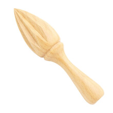 Beech Wood Manual Lemon Squeezer | Lacquerless Citrus Juicer | Ergonomic, Easy-Clean | Compatible with Lemons, Oranges, Limes