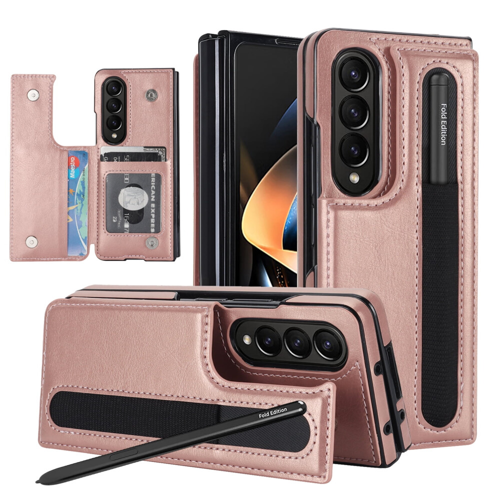 Tech Circle Wallet Case For Samsung Galaxy Z Fold 4 2022 9180333327478