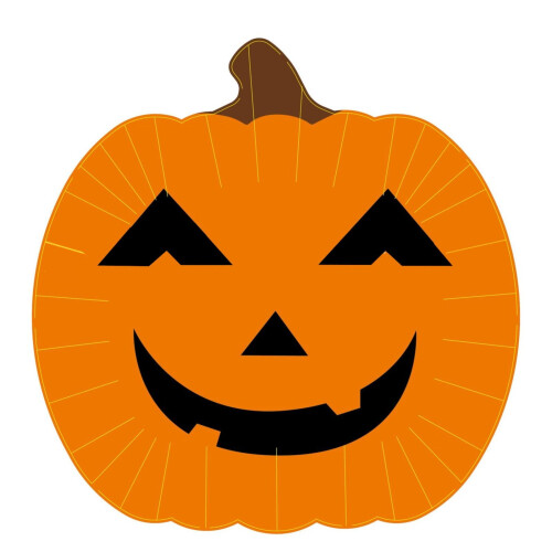 Halloweenpumpa-papperstallrikar 20 st 1