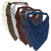 6pcs Elastic Hair Scarves Women Headscarf Hair Scarf Women Girls Bandanas