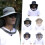 Mesh Bucket Hat Anti-Mosquito Summer Face Mask 7