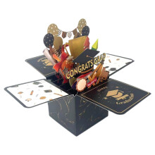 3D Graduation Pop Up Card with Envelope – Unique Gift for High School & College Grads, Compatible with All Graduates