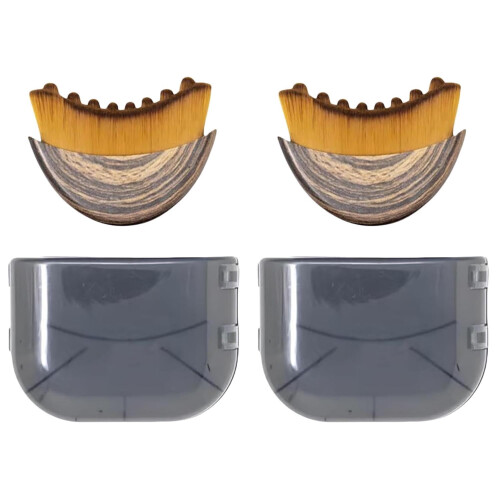 Lymphatic Contour Face Brush Ergonomic Design 1 Piece