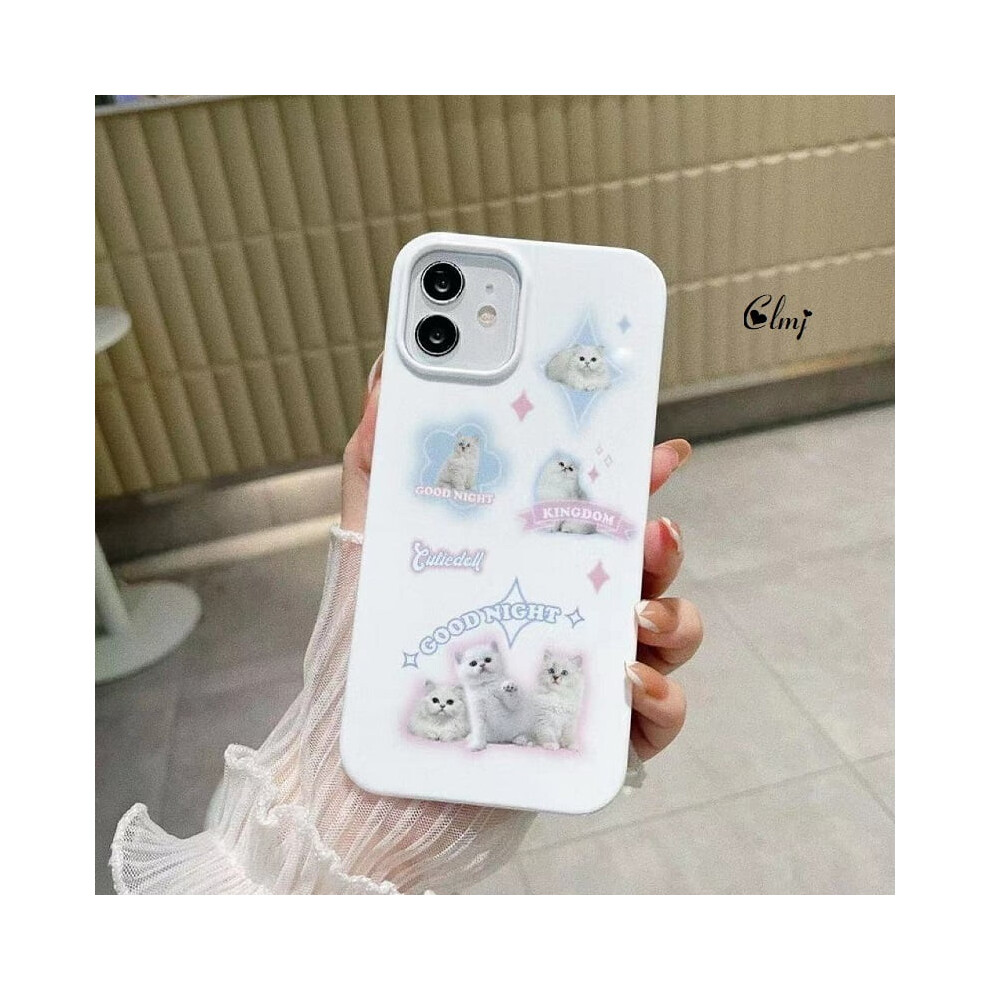Clmj Y2k Vintage Cat Dog Cartoon Phone Case For Iphone 13 9122141721574