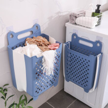 Plastic Laundry Basket,Flexible Laundry Hamper,Dirty Clothes Storage Basket Under $20,Hanging Collapsible Foldable Dirty Clothes Hampers Large Tall
