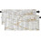 Abstract Kitchen Valance Curtains Gold White 52x18 in 2-Pack 1