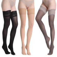 Thigh High Stockings Semi-Sheer Nylon 80D