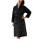 Satin Robe for Women Black L 1