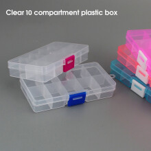 Jewelry Organizer Box Transparent Lightweight 1 Pack