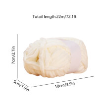 Chunky Chenille Yarn for Crocheting and Knitting 24 Yards