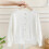 Girls Knit Cardigan Solid Color Long Sleeve Open Front 1
