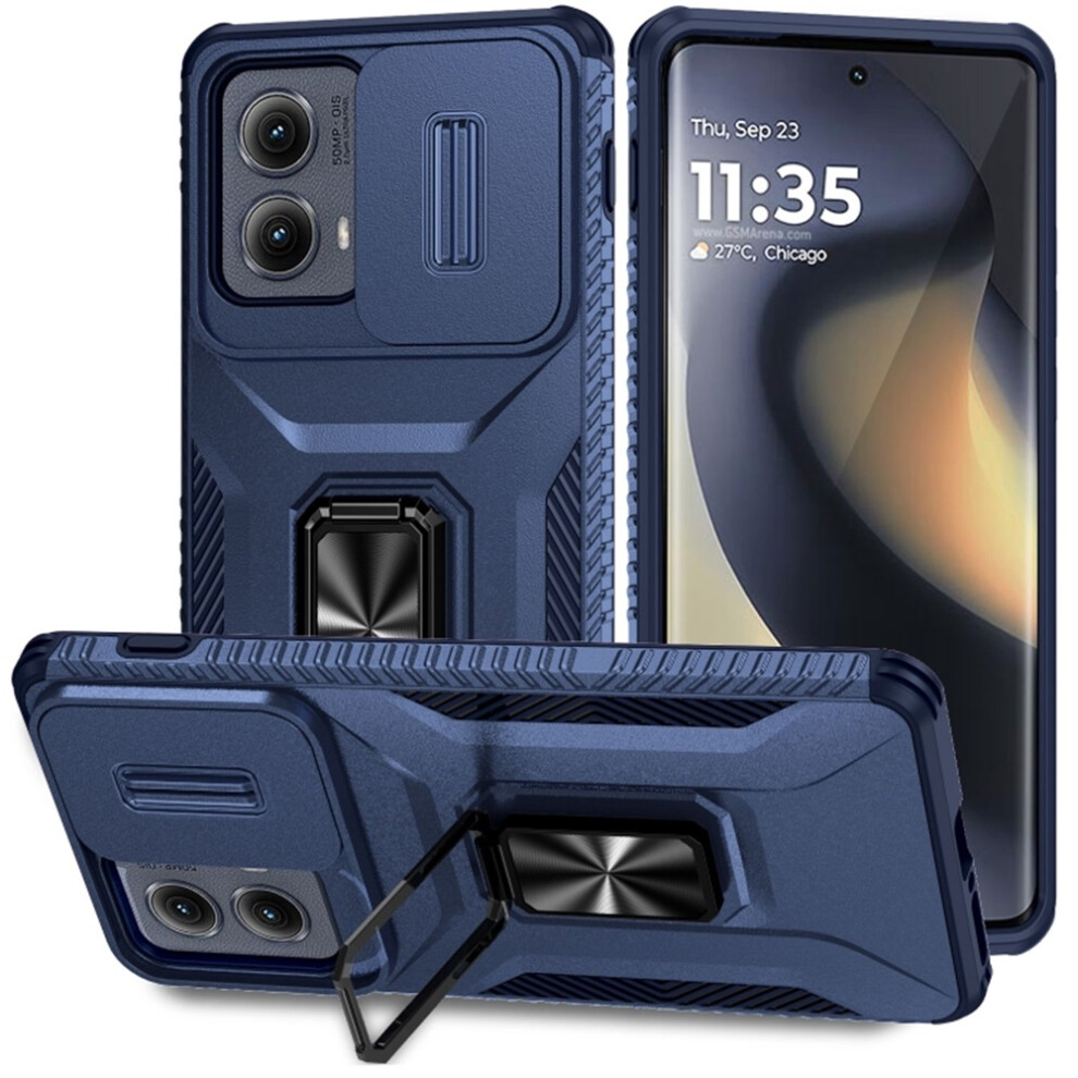 Motorola Edge 5G 2024 Slim Shockproof Hybrid Case Blue 975221402073