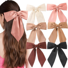 Hair Bows for Women and Girls - Silky Satin Oversized Bow
