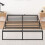 TROPOW Twin Metal Bed Frame Black 14-inch Platform 6